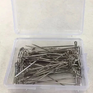 50pcs tピン針縫製ピンキルティングピンブロック編み物の編み物針細工のための編み物 10ベストセールスクロシュピン-2