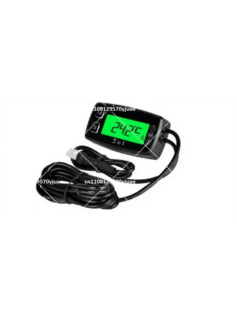 Waterproof Temperature Sensor with Replaceable , Dirt Bike ATV Thermometer Gauge