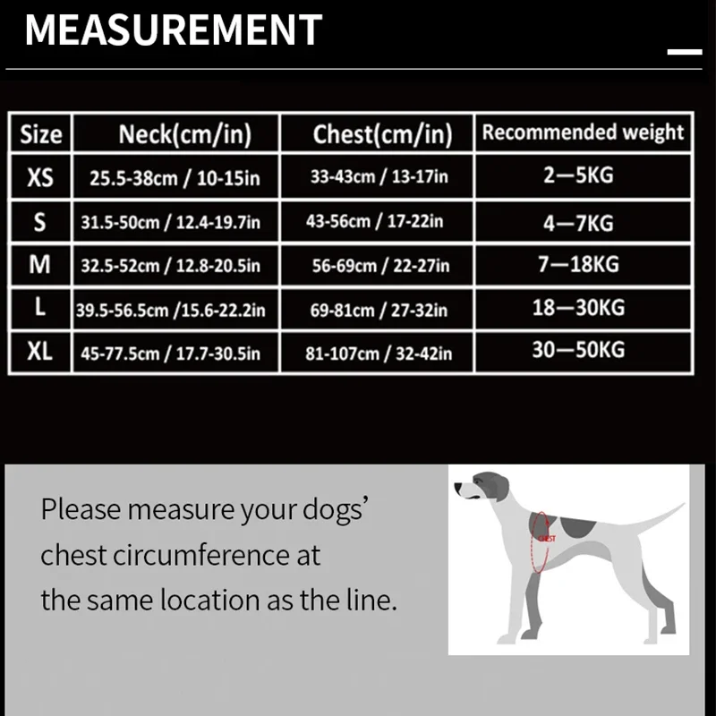 Winhyepet Dog Harness Vest Pet Reflectiv Light Nylon Training Padding Dog service  Protective Clothes For Small Meduim Large