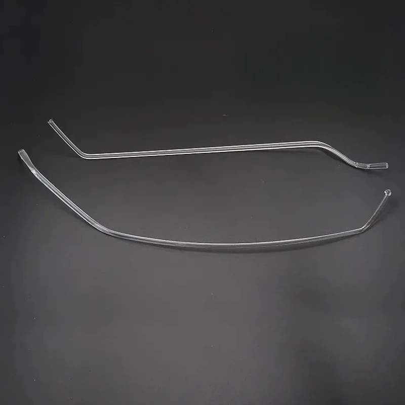 LED أنبوب أكريليك لأودي A6L C7 PA C7.5 2016 2017 2018 LED DRL سيارة العلوي ضوء لوحة دليلية النهار تشغيل ضوء بار #3