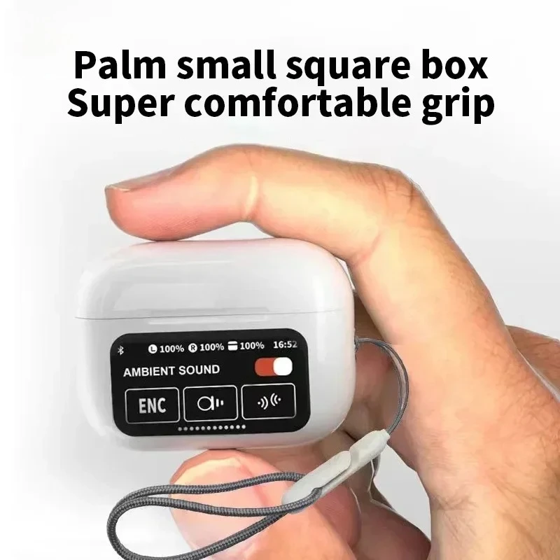 

A10 Pro touch screen control Bluetooth 5.3 with ENC function and built-in microphone for high-definition calling