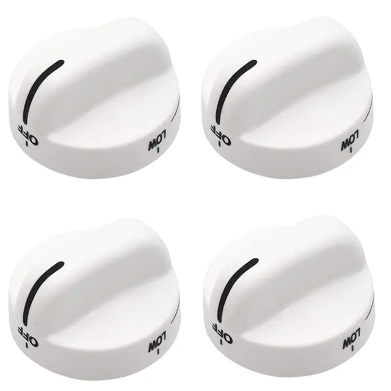 AB08-4X WP8273104 Control Knob Replacement Compatible With Stove/ Range 8273104 PS393679 8273112 WP8273104VP 8273284