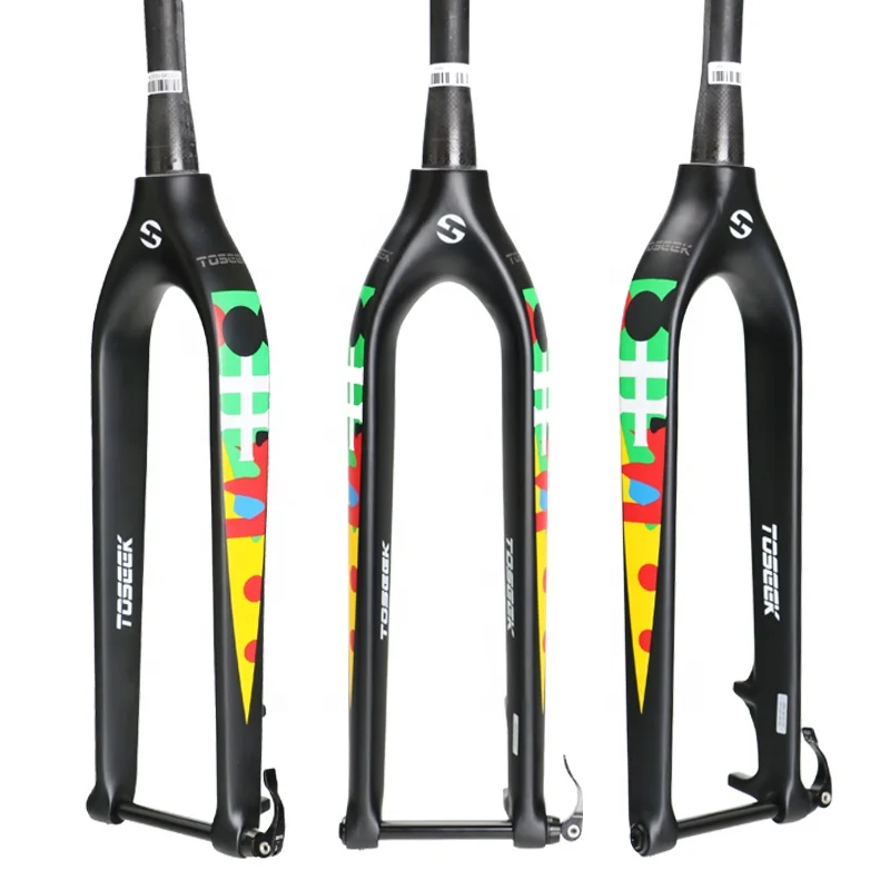 Ultralight UD Matte Full Carbon fiber 15mm QR Mountain Bicycle bike Fork 29 inch  fork