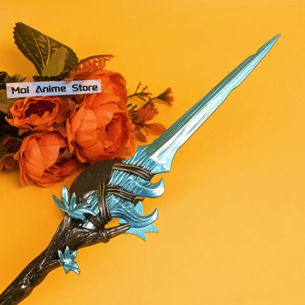 11in Anime Elden Spear Katana Greatsword Ninja Mes Originele Samurai Sabel Metalen Zwaard Real Size Japanse Katana Speer Speelgoed Gift