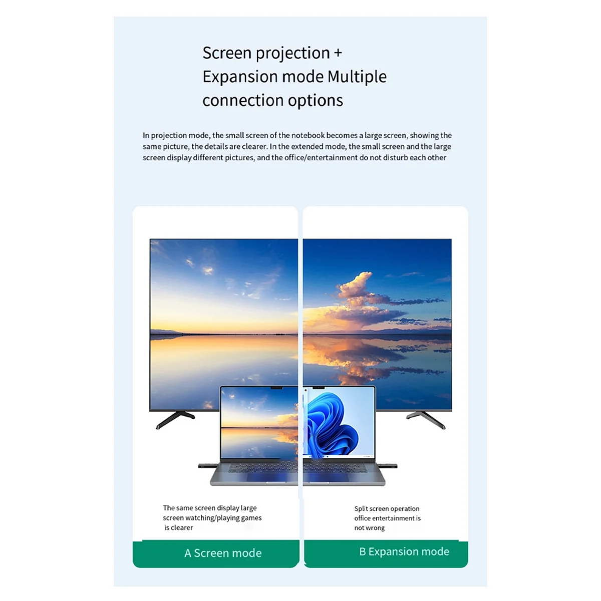 

Reliable-60Hz -Compatible Wireless Video Audio 50M 1080P Transmitter Receiver Extender Display Adapter From PC to
