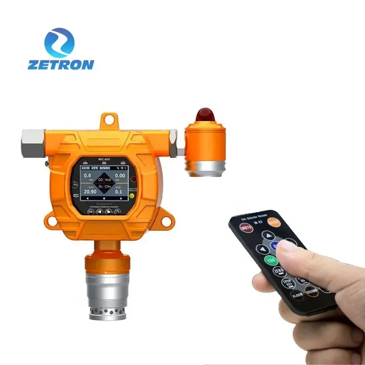 Zetron MIC600 alkane/natural gas fixed multi-gas real-time monitoring system