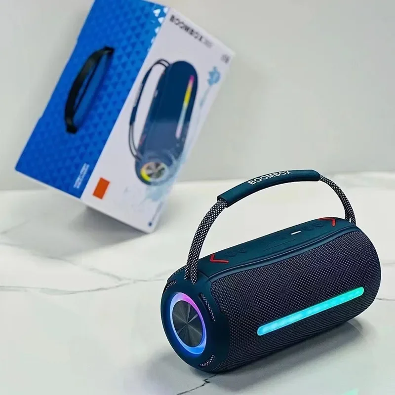 Colorful Lamp Subwoofer Waterproof and Dustproof Bluetooth Speaker Outdoor Professional Mini Party Box Speakers