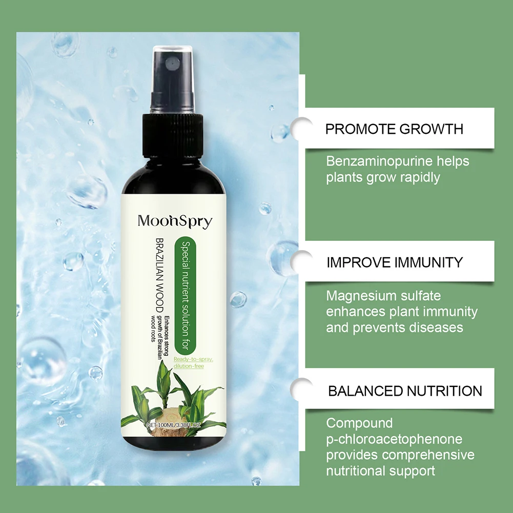 100ml Plants Liquid Fertilizer Effective Promotes Brazil Wood Health Growth Nutrientsfor for Plant Flower Nutrient Solution