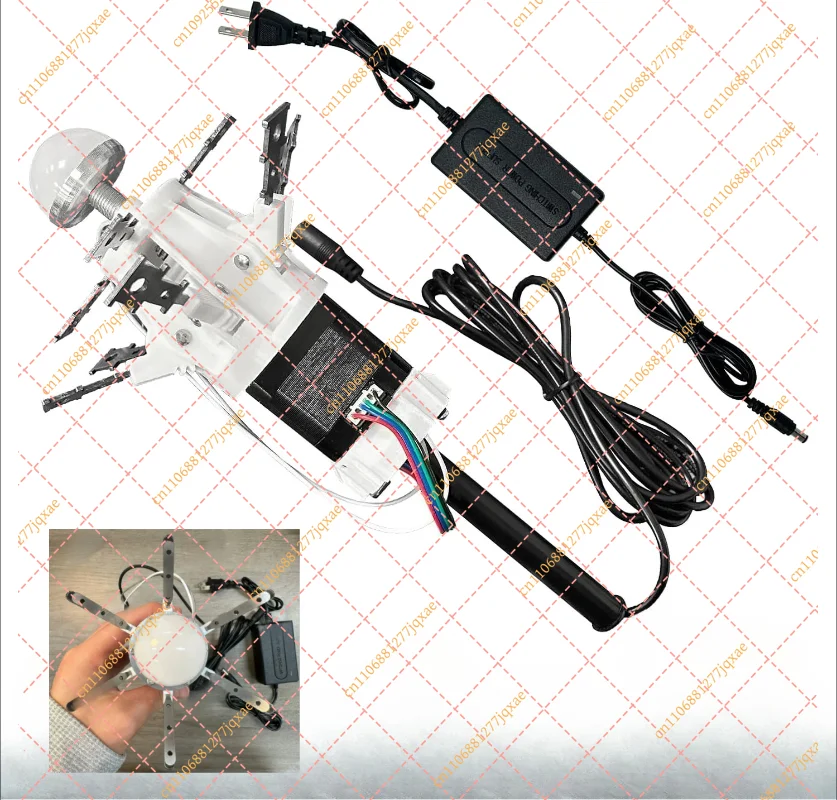 110-220V Mechanical Flower Petal Opener, Electric DIY Prop for Butterflies and Petals