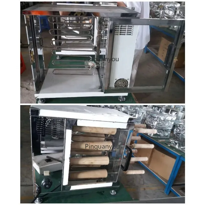 Stainless Steel Roller Chimney Cake Oven for Bakery Snack Trdelnik Grill Machine Kurtos Kalacs-macchina - Commercial Cooking