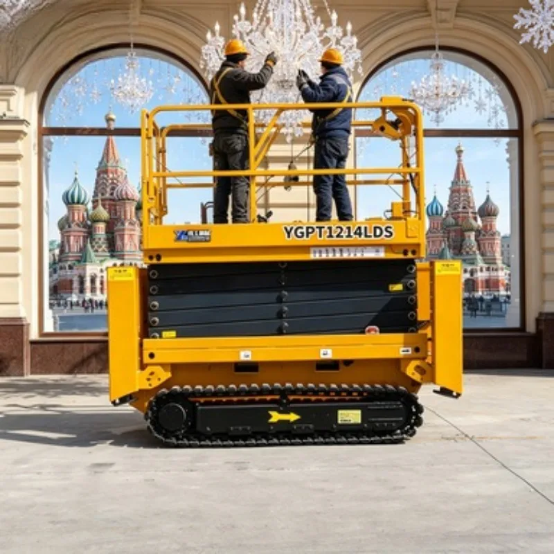 Event Stage Scissor Lift Table Portable Lifting Platform Electric Scissor Lift Platform Work Platform 6m 8m for Auditorium