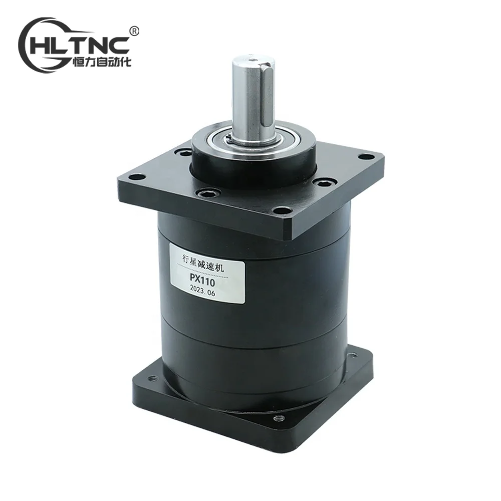 HLTNC High Quality Speed Ratios  64 96 144 216  Gear Servo  Planetary Gearbox Reducer PX110-L3 for 110 SERVO MOTOR Cnc