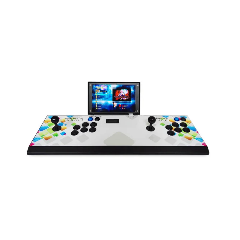 

2 Players 10 inch TV/PC Joystick Control Panel Slim Metal Case Arcade Video Game Console