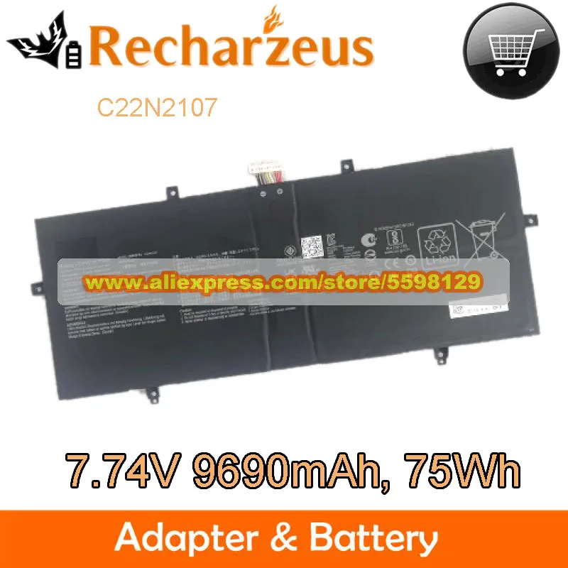 

Original 7.74V 9690mAh 75Wh Battery C22N2107 0B200-04160000 for Asus ZenBook 14 OLED UM3402 UX3402 UM3402YA UM3402YA-KM096W