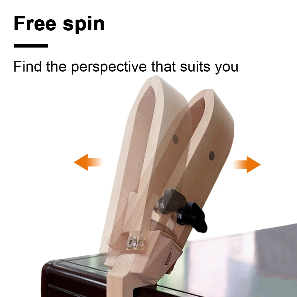 Hand-sewn Wooden Clamp DIY Adjustable Clamping Desktop Foldable Leather Sewing Tool Thread Holder Handmade Leather Clamp