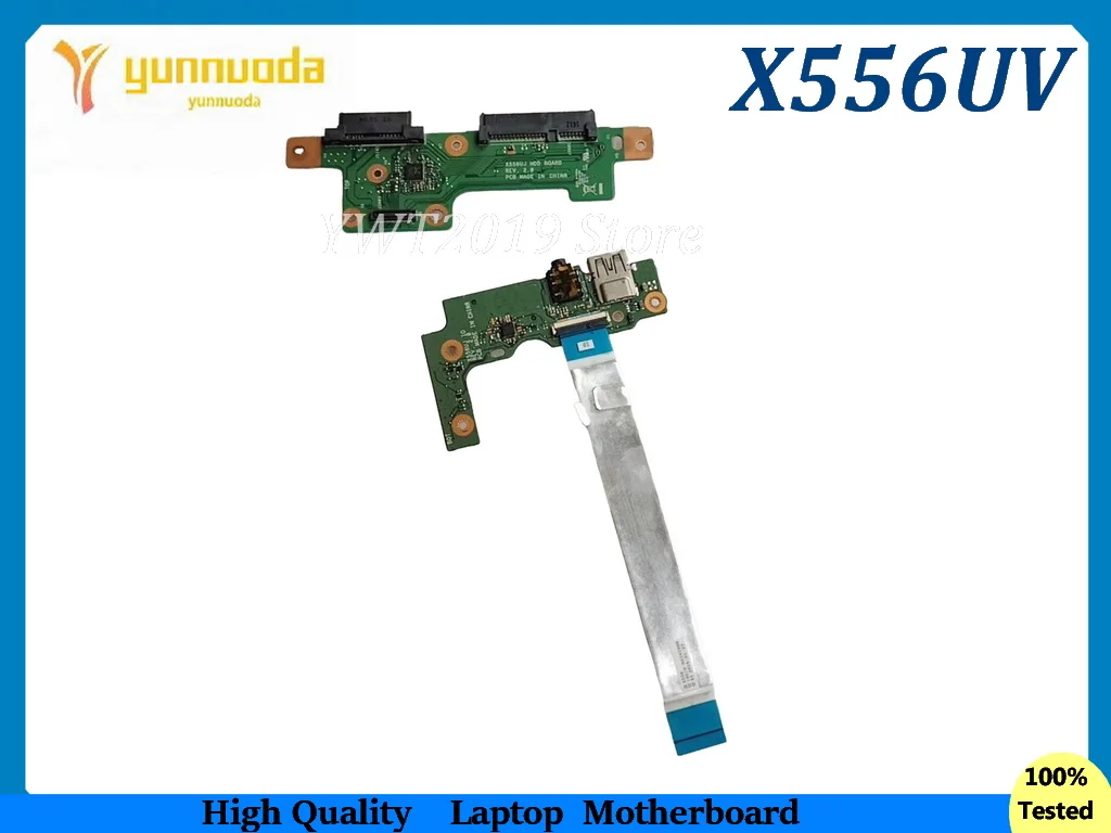 

X556UV HDD REV 3.1 FOR ASUS A556U K556U X556U F556U VM591U FL5900U X556UJ X556UV HARD DRIVE HDD BOARD USB board 100% tested good