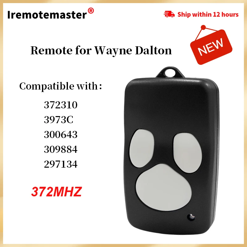 372310 Remote 372MHZ for Wayne Dalton Garage Door Opener