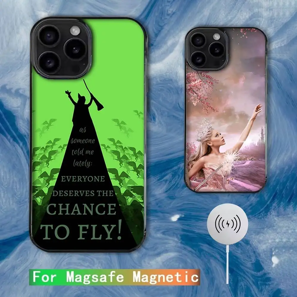 

Ariana Grande W-Wicked Phone Case For iPhone 16e,16,15,14,13,12,11,Plus,Pro,Max,Mini Magsafe Magnetic Wireless Charging