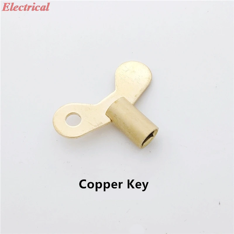 Anti-theft Lock Faucet Switch Key 6MM IDVPlumbing Hole Radiator Water Tap Square Socket Special Lock Brass Bleed