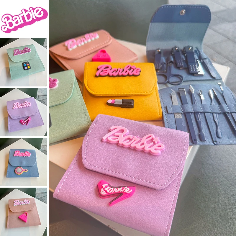 Набор ножниц для ногтей «Барби», 12 шт.