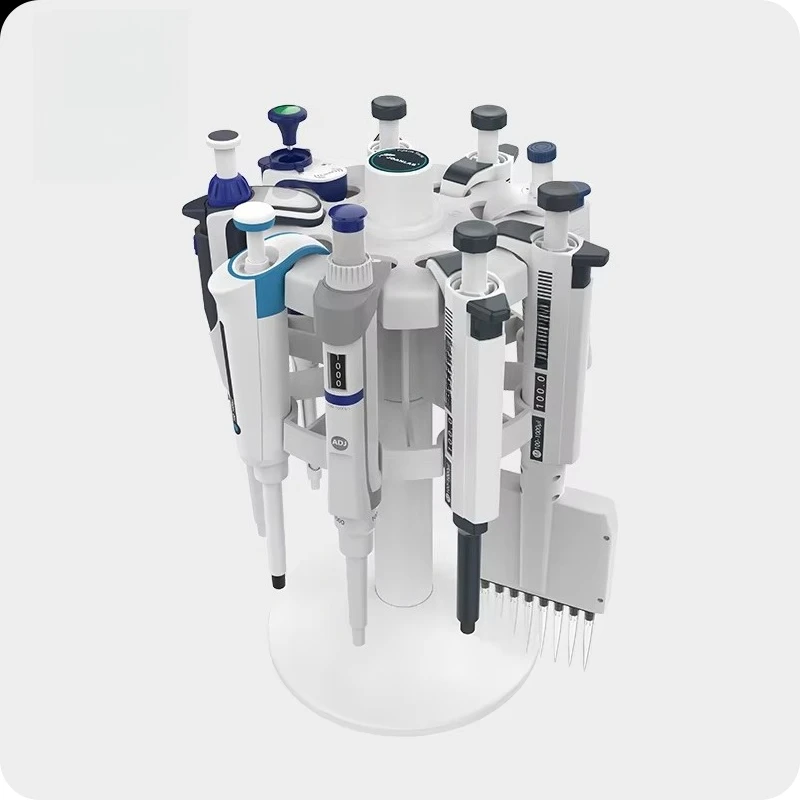 

Laboratory pipette holder for 9 micropipettes