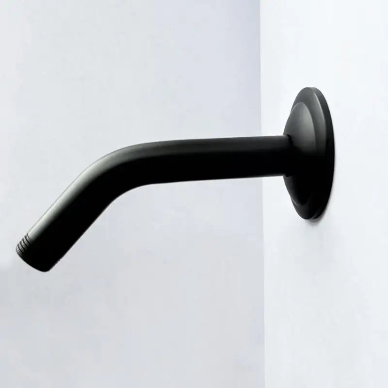 

Rain Shower Extension Arm with Flange, 1/2" NPT Tapered Threads, Wall Mount Shower Head Support
