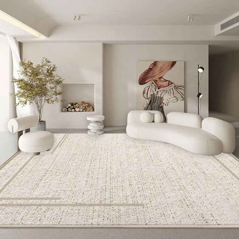 Minimalist Faux Wool Rug 2