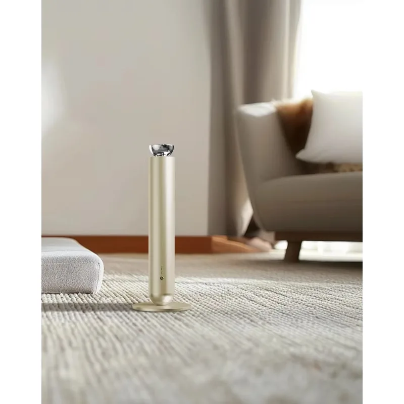 Aluminum Alloy Aroma Diffuser, Battery Powered, Ambient Light & Timing, Home Use, 1-Year Warranty
