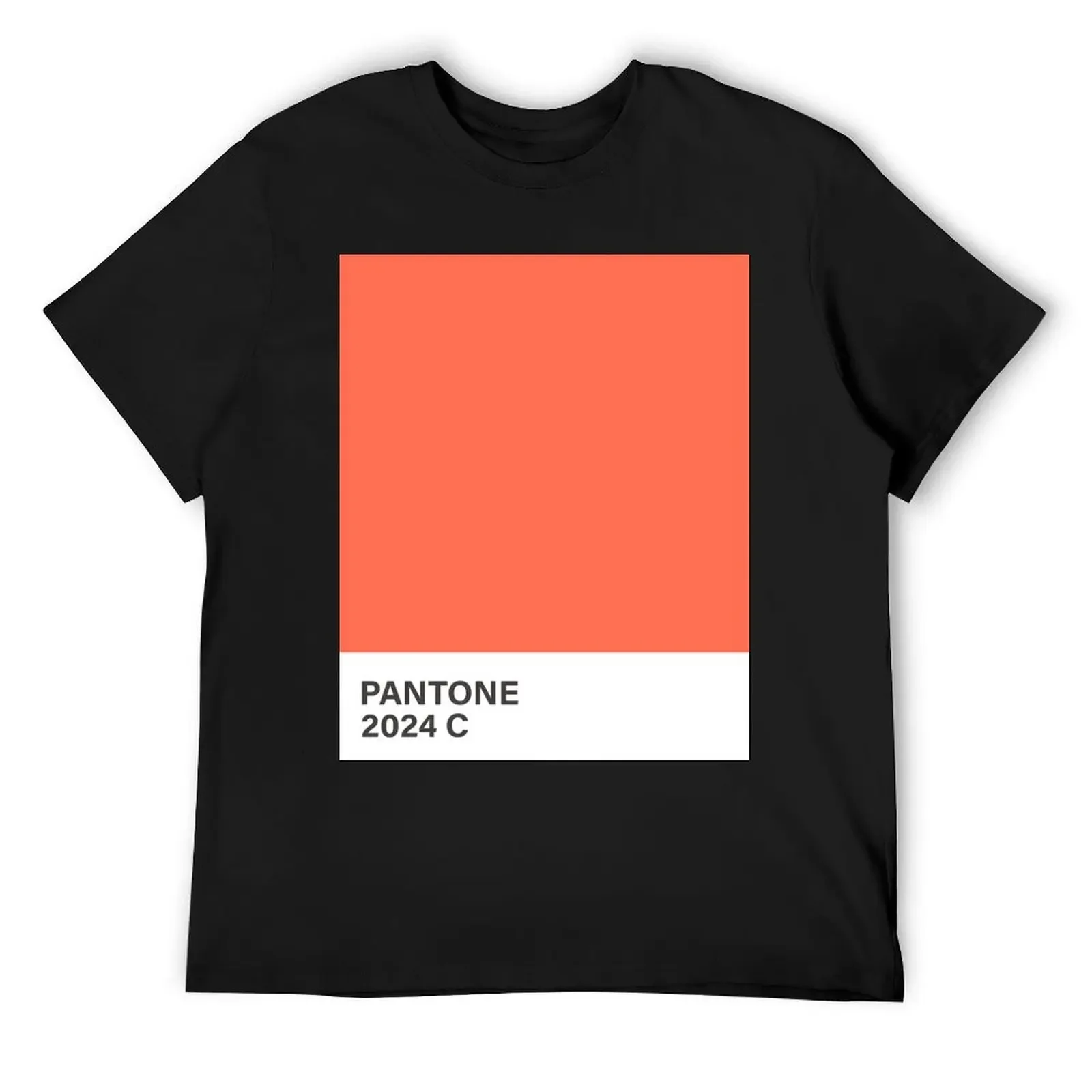 pantone 2024 C T-Shirt quick drying for a boy men graphic t shirts