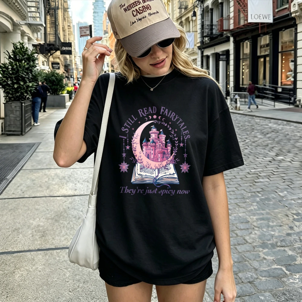 Book Lover Gift Dark Romance Tee ACOTAR Merch Book Nerd Shirt Gift for Her Birthday Bookworm Present Dark Academia Inspired Read