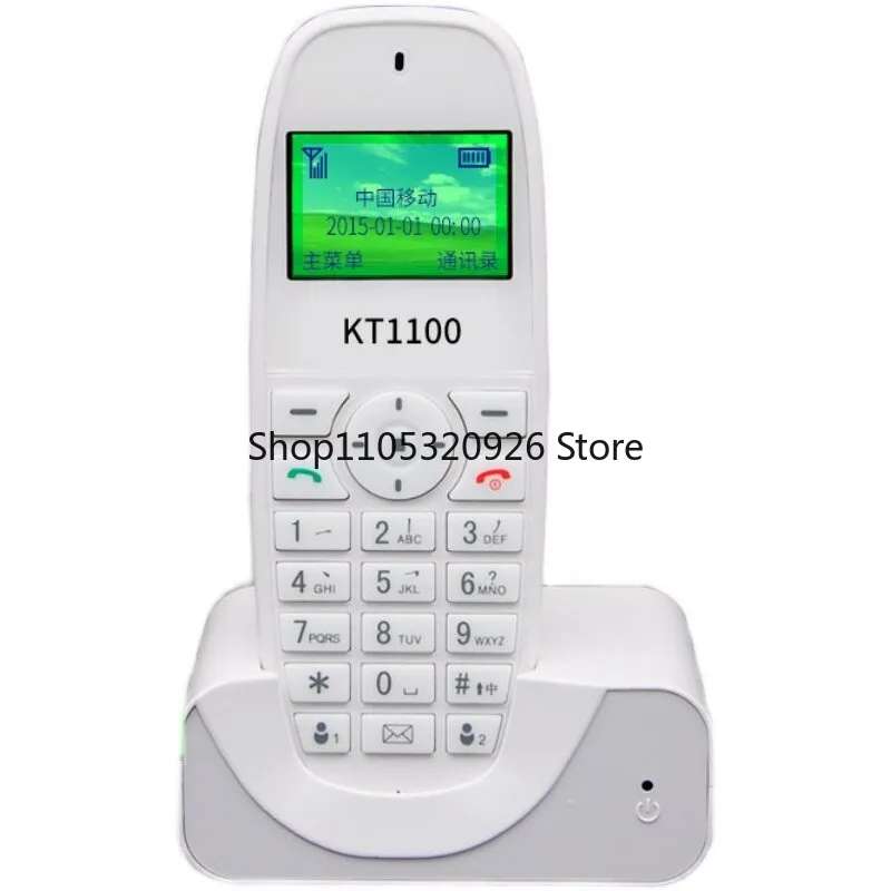 Teléfono fijo inalámbrico KT1100, teléfono móvil con tarjeta SIM, China Unicom Telecom Tietong, teléfono empresarial, receptor inalámbrico