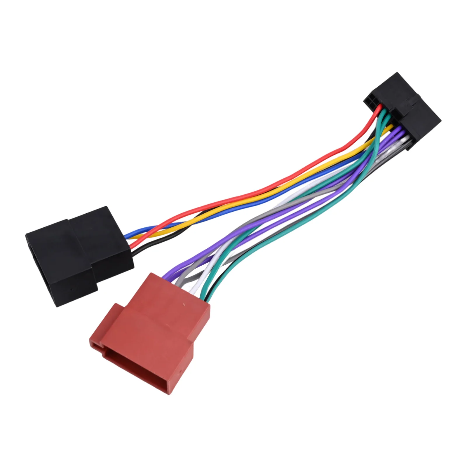 20 Pin Radio Connector Car Radio Wire Harness For Car Audio Installation Secure Connection Sturdy ABS Material