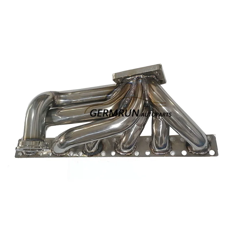 Exhaust Top Mount Turbo Manifold Header For BMW E30 E34 24V M50 M52 S50 S52 T3/T4 Flange