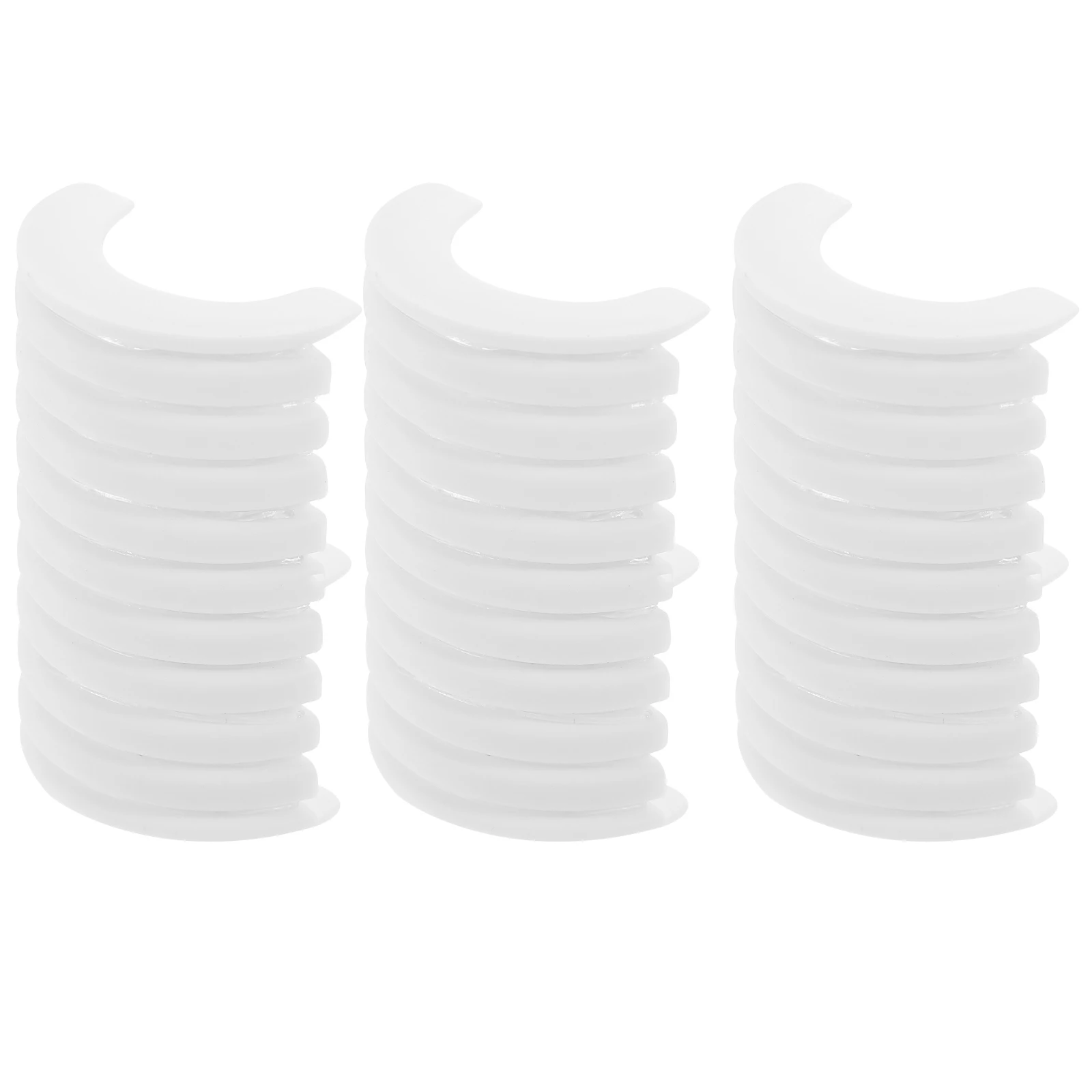 

3 Boxes 10 Strips Per Box Self Adhesive Eyelash Strips Transparent Reusable False Lashes Accessory lash glue liner eyelash