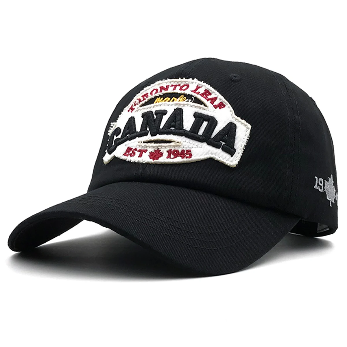 Unisex CANADA Sticker Embroidery Baseball Caps Spring and Autumn Outdoor Adjustable Casual Hats Sunscreen Hat