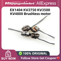 Happymodel EX1404 1404 KV4800 3S KV2750 KV3500 4S Brushless Motor 1.5mm for RC FPV Racing Crux35 Micro Long Range LR4 Drones