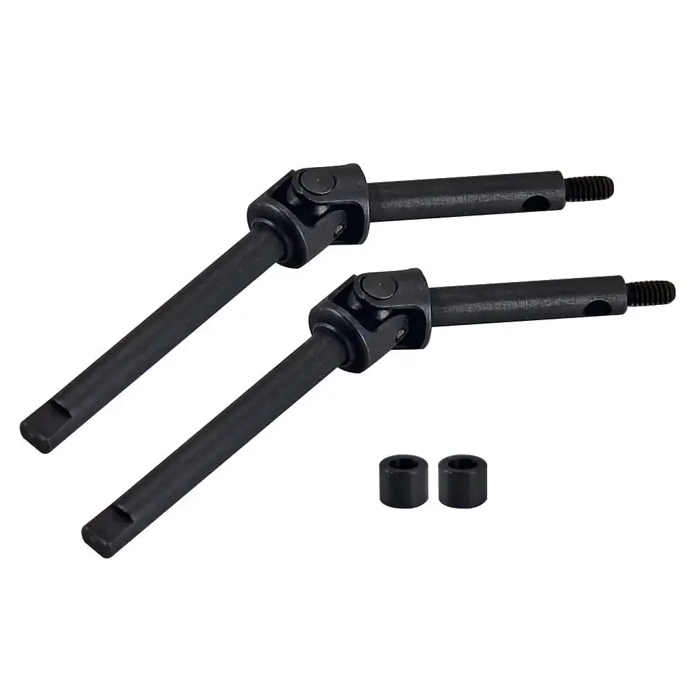 Metal Front Axle CVD Drive Shaft Kit for Axial SCX24 1/24 RC Car, Stainless Steel Upgrade for AXI00004 AXI0005 B17 90081