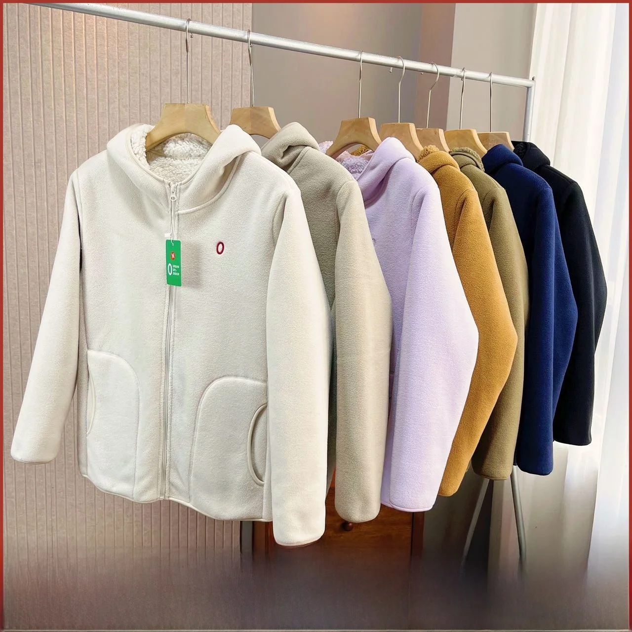 

Soft Fce Lined Hooded Jaet Men's Women's Winter Coat Warmth Stand Fit Youth Trend Polyester Inner Stand Sve