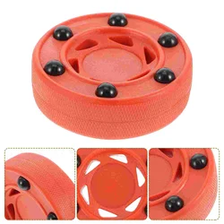 Puck Low-Reibung Hockey Inline Üben Outdoor Court Roller Spiel Training PVC Ball für Straße