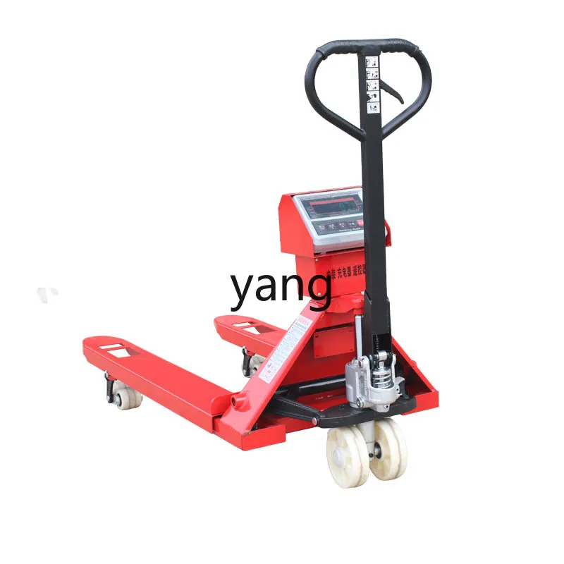 CX Electronic Forklift Weighing Truck Weighing Manual Pallet Truck with Electronic Weight