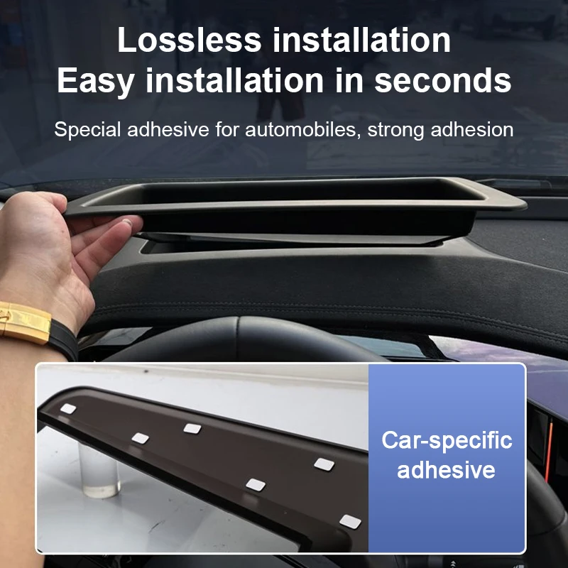 لسيارات BMW 7 Series G70 i7 2023-2025 غطاء حماية HUD للسيارة مضاد للانعكاس شاشة علوية غطاء مقاوم للخدش قطع غيار السيارات