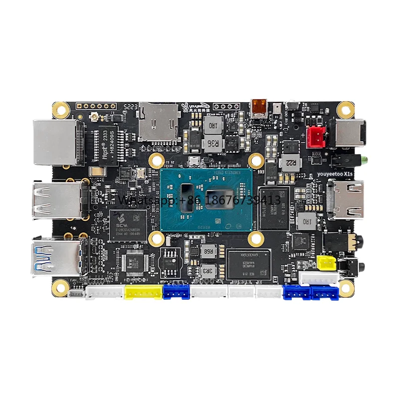 Hot Seller Youyeetoo X1S X86 Single Board Computer Quad-core Industrial Control Robotics With Windows/Linux Support