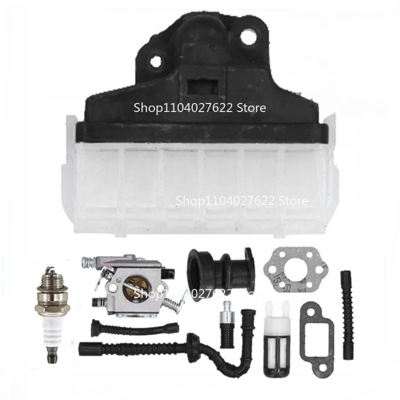 تنطبق على المنشار MS021 023 025 MS210 MS230 MS250 المكربن، فلتر الهواء ملحقات يوتيوب