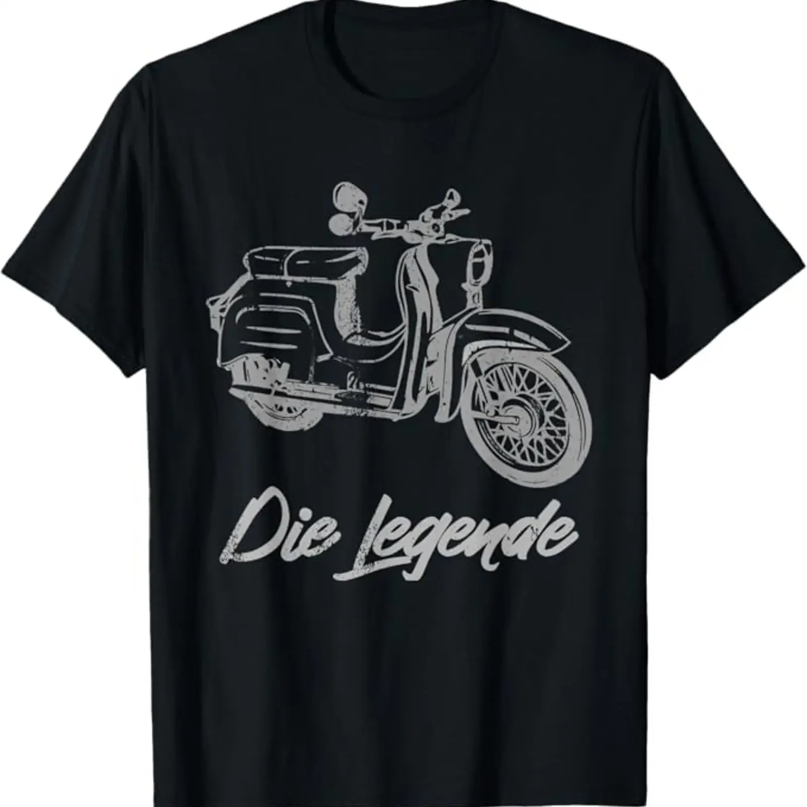The Legend Moped Simson Swallow Kr51 T Shirt vintage Washed Stretched fashion Slightly Casual Breathable streetwear homme
