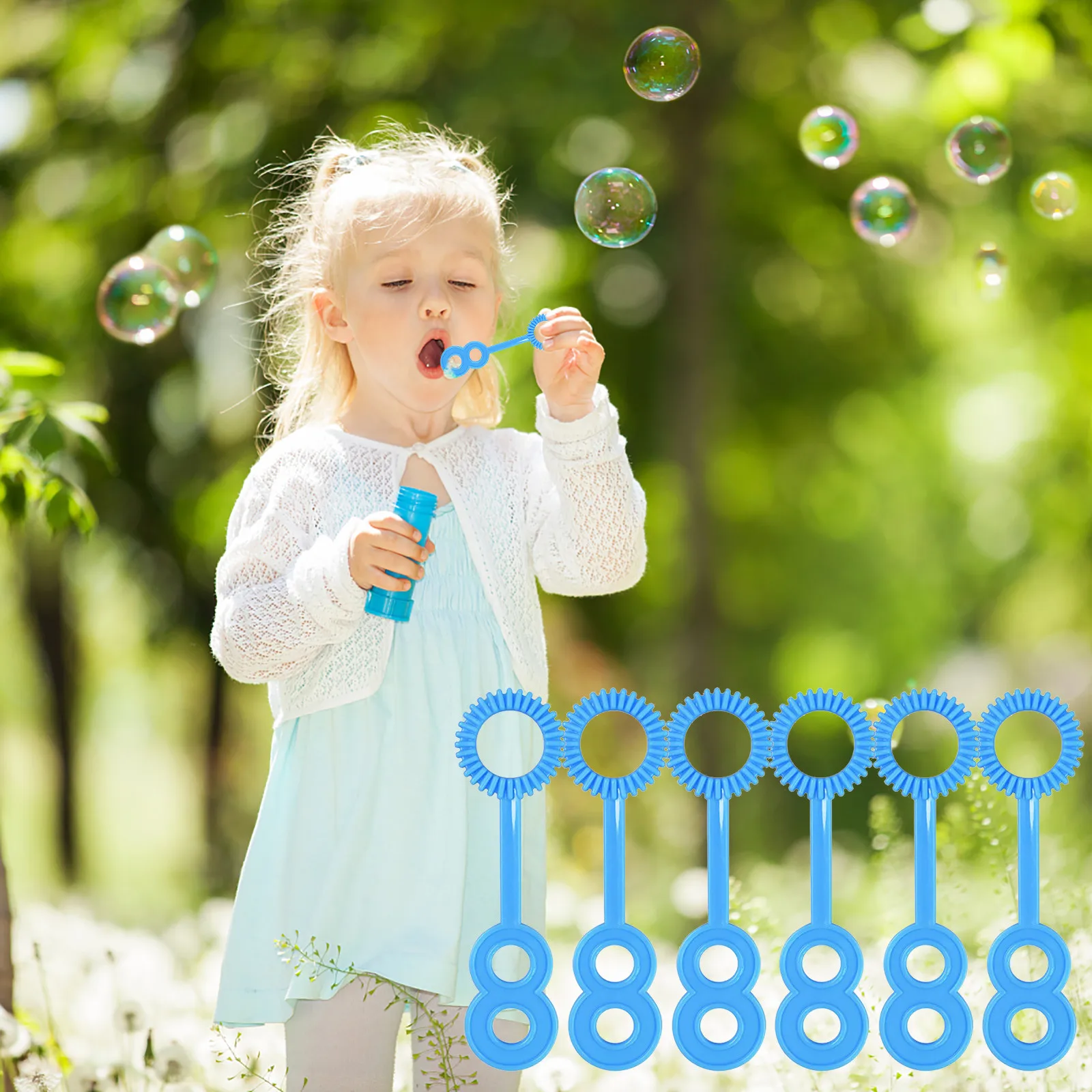 Bubble Blowing Toy Bubble Blowing Stick Mini Bubble Blowing Small Rod Small Blowing Stick Small Tools 6/10/25/50PCS Kids Gifts