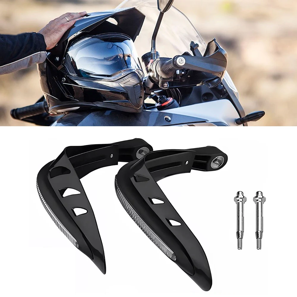 

2pcs Motorcycle Handlebar Lights Motorcycle Handlebar Light Motorbike Universal Protector Modification Protective Gear