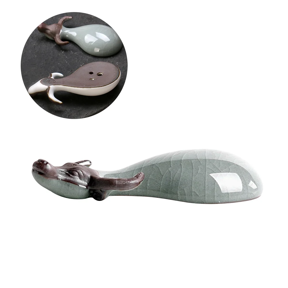 

Xiang Tea Pet Fine Workmanship Water Buffalo Table Ornaments with Tea Absorbing Function Chinese Culture Porcelain Decor