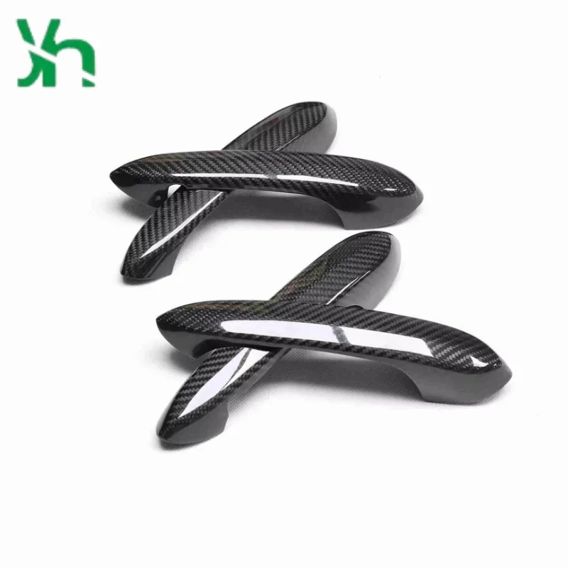 G30ドライカーボン製ドアハンドルカバーは、BMW X2、X3、X4、X5、X6、X7gシリーズの車両外装装飾保護アクセサリーに適しています。