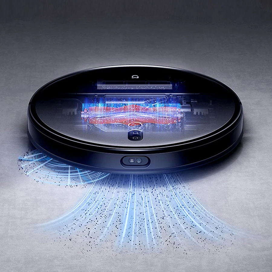 XIAOMI MIJIA Robot Vacuum Mop Ultra Slim For Home Cleaner Sweeping Washing Mopping Cyclone Suction Dust APP Smart Planned Map