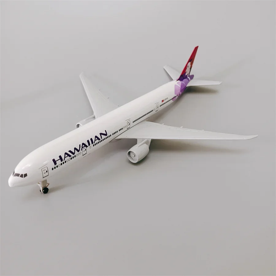 19cm Alloy Metal UNITED STATES American Air HAWAIIAN B777 Airlines Boeing 777 Airways Diecast Air Plane Model Aircraft w Wheels